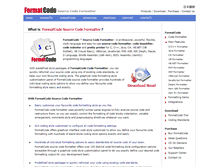 Tablet Screenshot of formatcode.com